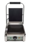 Klämgrill 1,8kW/ 230V/ 1fas räfflad