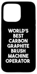 iPhone 15 Pro Max World's Best Carbon Graphite Brush Machine Operator Case