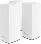 Système WiFi 6 Mesh triple bande Velop MX12600 (AX4200) (routeur WLAN, jusqu'à 830 m2, pour plus de 120 appareils, pack de 3, blanc)