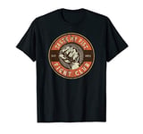 Taste My Fist Fighting Club Fighter Retro Vintage Fight T-Shirt