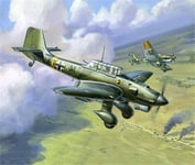 Zvezda 6123 - 1/144 Wargame Addon Allemande Ju-87 Stuka - Neuf