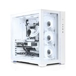 AWD-IT X= CUBE White Intel i5 13600KF 14 Core NVIDIA RTX 4060 Ti 8GB Desktop PC for Gaming