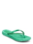 Ilse Jacobsen Flipflop With Glitter Grön