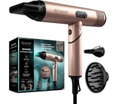 REVAMP Dynamic Radiance & Shine Digital Intel®igent Ionic Hair Dryer - Gold, Gold