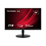 ViewSonic VA VA2408-HDJ 24 inch HD IPS LED Flat Monitor