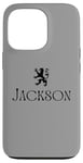 iPhone 13 Pro Jackson Clan Scottish Family Name Scotland Heraldry Case