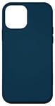 Coque pour iPhone 12 mini Bleu intense foncé