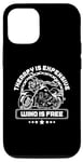 Coque pour iPhone 12/12 Pro Therapy Is Cher Wind Is Free Moto Bike Rider