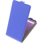 Bag For Wiko View Flipstyle Phone Case Protection Cover Flip Case Blue