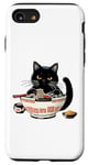 Coque pour iPhone SE (2020) / 7 / 8 Animé Manga Kawaii Style de vie urbain Streetwear Ramen Cat