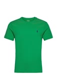 Custom Slim Fit Jersey Crewneck T-Shirt Designers T-shirts Short-sleeved Green Polo Ralph Lauren