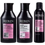 Redken Acidic Color Gloss Trio Shampoo 300 ml, Conditioner 300 ml, Treatment 237 ml