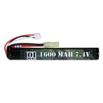 101 INC Lipo Batteri 7.4V 1600mah 20C - Liten Tamiya