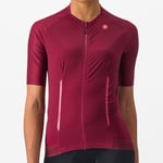 Castelli Endurance Women's Short Sleeve Jersey - SS23 Bordeaux / Small