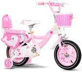 Vélos for Enfants Bicycle12 Enfants / 14/16/18/20 Pouces Garçons et Filles à vélo Convient aux Enfants 2-11 Ans Rose JIAJIAFUDR (Color : Pink, Size : 14in)