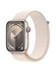 Apple Watch Series 9 (Gps + Cellular), 45Mm Starlight Aluminium Case With Starlight Sport Loop
