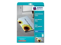 Avery - Vit - A4 (210 X 297 Mm) 10 Stk Transparent Folie