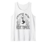 Country Music Just Three Chords & The Truth Tank Top