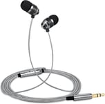 B25  Earphones ,  Noise  Isolating  In - Ear  Wired  Headphones  with  Strong  B