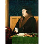 Wee Blue Coo Painting Antique Holbein Junior Thomas Cromwell Art Print Poster Wall Decor 12X16 Inch