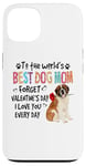 iPhone 13 St Bernard Best Dog Mom Valentines Day Funny Dogs Lovers Case