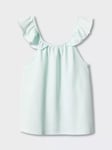 Mango Kids' Giselle Frill Shoulder Top