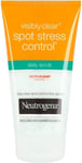 Neutrogena Visibly Clear Spot Stress Control Daily Scrub (1x 150ml), Daily...