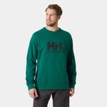 Helly Hansen Men's HH Logo Crew Sweatshirt Grön XL