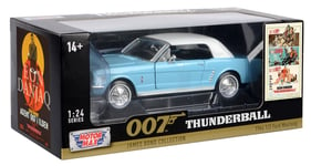 Ford Mustang 1964 James Bond Collection "Thunderball" Motormax 1/24 79855