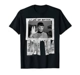 Star Trek The Original Series Logic Of Spock Text Poster T-Shirt