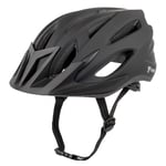 TWIRL Gravel Casque de vélo, avec système de réglage, 58-62 cm, Noir