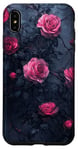 Coque pour iPhone XS Max Rose Esthétique Vigne Pétales Roses Floral Nature