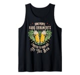 Funny Christmas Humor Beer Mixologists Xmas Jokes Tank Top