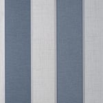 Fine Decor Larson Stripe Navy Silver Wallpaper FD42823 - Texture Metallic