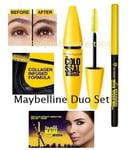 Maybelline Colossal Black Mascara & Black Eyeliner Set Cheapest.