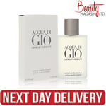 GIORGIO ARMANI ACQUA DI GIO AFTERSHAVE SPLASH - MEN'S - FREE NEXT DAY DELIVERY