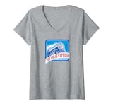 Womens The Polar Express All Aboard the Train V-Neck T-Shirt