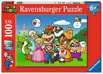 Ravensburger Super Mario - 100 Piece Jigsaw Puzzles for Kids Age 6 Years Up - Extra Large Pieces