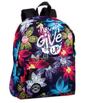 Montichelvo Montichelvo Backpack A.O. CG Never Give Up Cartable, 43 cm, Multicolore (Multicolour)