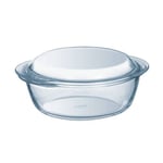 PYREX Cocotte avec Couvercle 20cm 2,10lt. Transparent 3260221