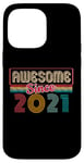 iPhone 14 Pro Max 3 Years Old Gifts Awesome Since 2021 Vintage 3rd Birthday Case