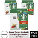 Nescafe Dolce Gusto Starbucks Coffee Pods 3 Boxes (36 drinks)