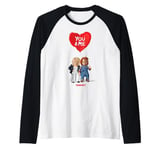 Chucky & Tiffany Blood Red Balloon Raglan Baseball Tee