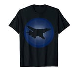 "Midnight Approach" F-14 Tomcat Jet Fighter Airplane Retro T-Shirt