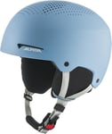 ALPINA Zupo Casque de Ski Jeunesse Unisexe, Bleu fumé Mat, 48-52