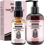 BEHAPRO Rosemary Oil for Hair Growth,w/Hair Growth Serum,Hair Growth... 