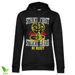 Hybris Strike First - Hard No Mercy Girls Hoodie (S,Black)