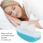 Snoring Device Soft Silicone Safe Reusable 2 Vents Plugs Reduce Snoring Devi TOU