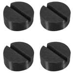 4X Disque de Voiture En Caoutchouc Cric Vehicule Automobile Patin Cadre Protecteur Rail Outil D'Adaptateur Plancher Levage