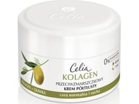 Celia Collagen Series Semi-Rich Cream Against Wrinkles For Normal And Dry Skin Olive 50 Ml